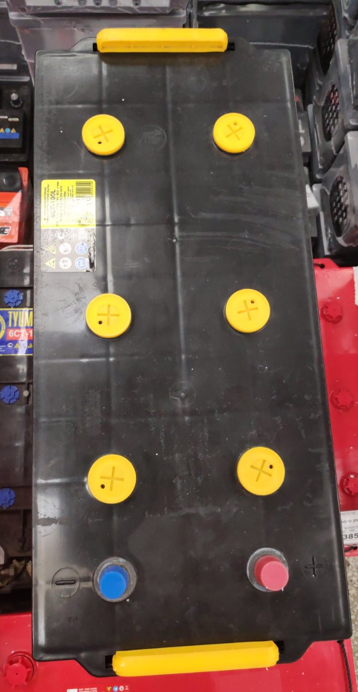 АКБ Тюмень 190 а/ч (конус,клемма)